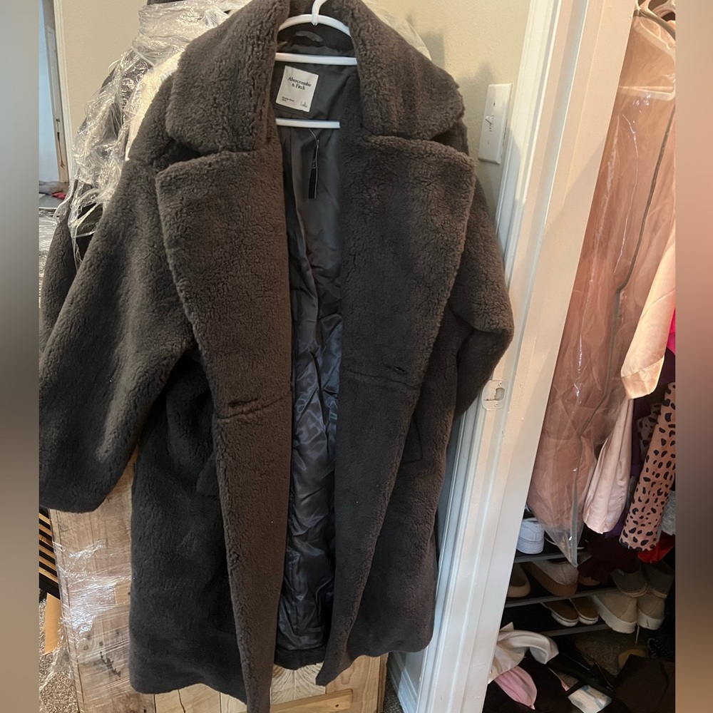 Oversized Long-Length Sherpa Teddy